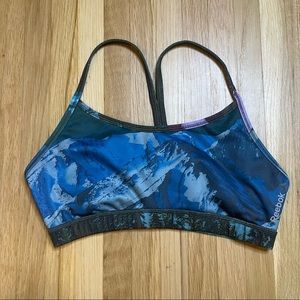 Reebok play dry bra size small